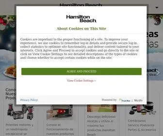 Hamiltonbeach.com.mx(Electrodomésticos) Screenshot