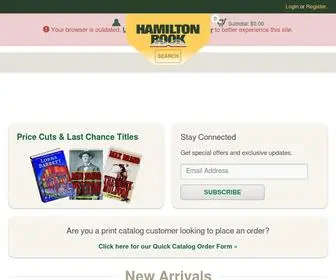 Hamiltonbook.com(Books, DVDs and CDs) Screenshot