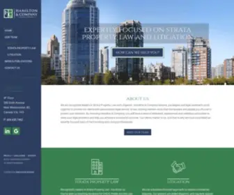 Hamiltonco.ca(Hamilton & Company) Screenshot