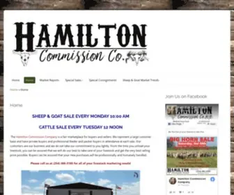 Hamiltoncommissioncompany.com(Hamilton Commission Company) Screenshot