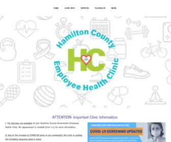 Hamiltoncountyemployeeclinic.com(Hamiltoncountyemployeeclinic) Screenshot