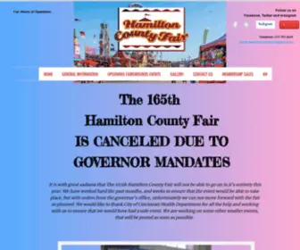 Hamiltoncountyfair.com(Hamiltoncountyfair) Screenshot