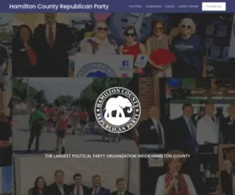 Hamiltoncountygop.org(Hamilton County Republican Party) Screenshot