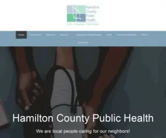 Hamiltoncountypublichealth.com(Hamilton County Public Health) Screenshot