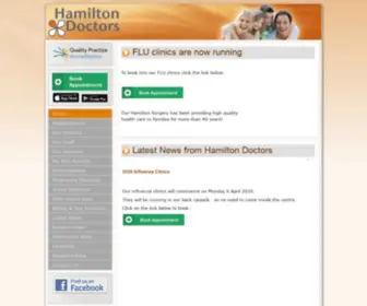 Hamiltondoctors.com.au(Hamiltondoctors) Screenshot
