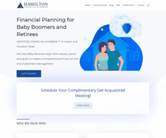 Hamiltonfinancialplanning.com(CERTIFIED FINANCIAL PLANNER in Austin and Houston Texas) Screenshot