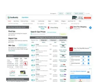 Hamiltongasprices.com(Hamilton Gas Prices) Screenshot