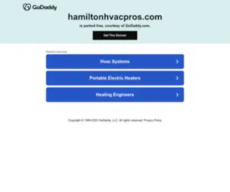 HamiltonhvacPros.com(HamiltonhvacPros) Screenshot