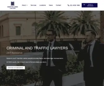 Hamiltonjanke.com.au(Newcastle Criminal Lawyers) Screenshot