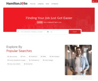 Hamiltonjobs.com(Hamilton Jobs) Screenshot