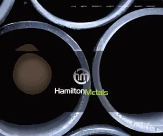 Hamiltonmetals.com(Hamilton Metals) Screenshot