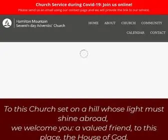 Hamiltonmountain.org(Hamilton Mountain Seventh) Screenshot