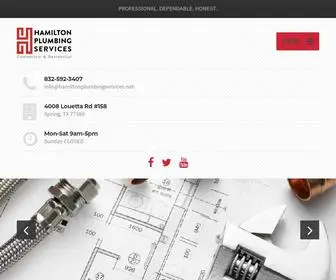 Hamiltonplumbingservices.net(PROFESSIONAL) Screenshot