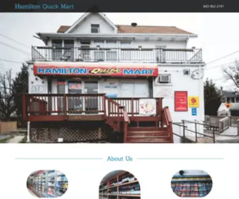 Hamiltonquickmart.com(Hamilton Quick Mart) Screenshot