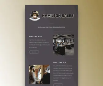 Hamiltonsales.co(Hamilton Sales) Screenshot