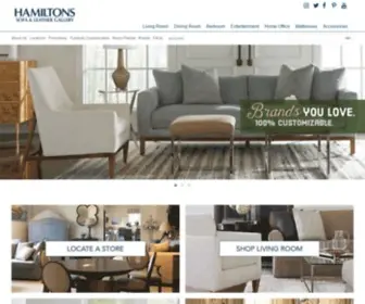 Hamiltonssofagallery.com(Living Room Sofas) Screenshot