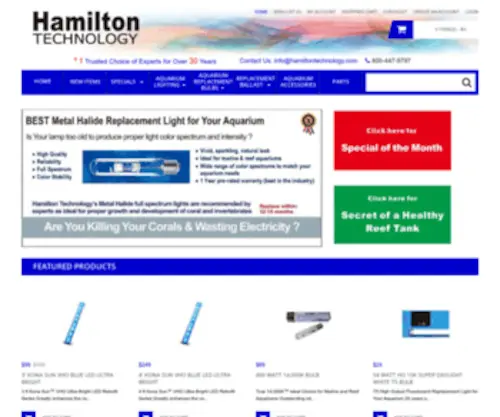 Hamiltontechnology.com(hamiltontechnology) Screenshot