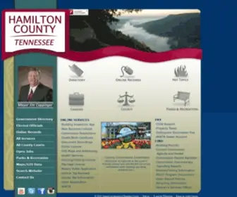 Hamiltontn.gov(Hamilton County Government) Screenshot