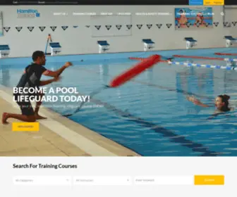 Hamiltontraining.ae(Training Courses in Health & Safety) Screenshot