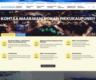 Hamina.fi(Haminan kaupunki) Screenshot