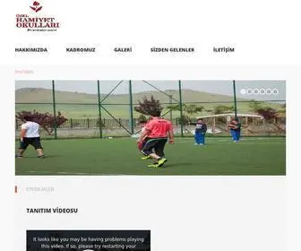 Hamiyetokullari.com(Okulları) Screenshot