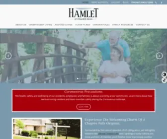 Hamletretirement.com(Hamlet at Chagrin Falls) Screenshot