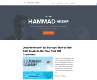 Hammadakbar.com(Hammadakbar) Screenshot