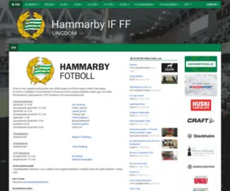 Hammarbyungdom.se(Hammarby) Screenshot