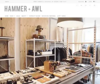 Hammerandawl.com(Hammer) Screenshot