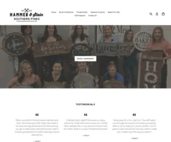 Hammerandstainsp.com(Hammerandstainsp) Screenshot