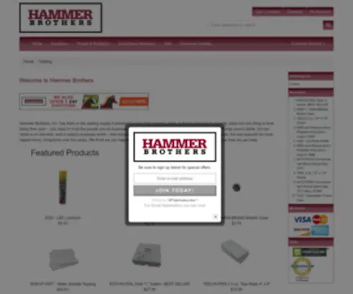 Hammerbrothers.com(Hammer Brothers) Screenshot