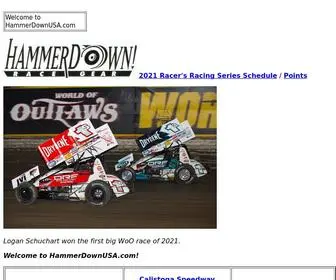 Hammerdownusa.com(Front Page) Screenshot