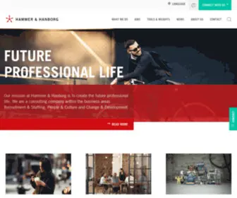 Hammerhanborg.com(Our mission at Hammer & Hanborg) Screenshot