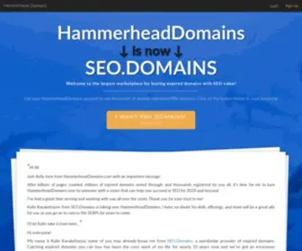 HammerheadDomains.com(Hammerhead Domains) Screenshot