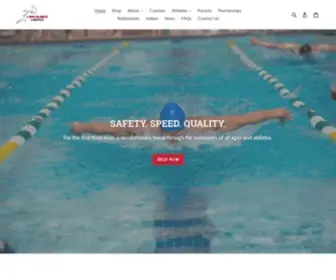 Hammerheadswimcaps.com(The Hammer Head swim cap) Screenshot