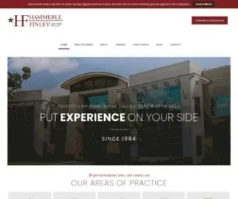 Hammerle.com(Experienced Attorneys in Lewisville) Screenshot