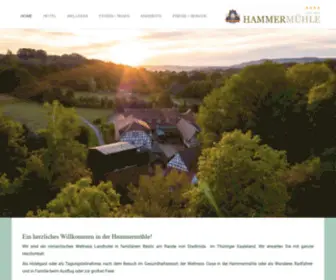 Hammermuehle.com(Hotel Hammermühle) Screenshot