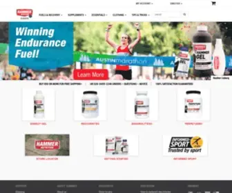 Hammernutrition.eu(Voedingssupplementen en sportvoeding) Screenshot