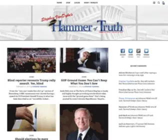 Hammeroftruth.com(Hammer of Truth) Screenshot