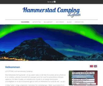 Hammerstadcamping.no(HAMMERSTAD CAMPING) Screenshot