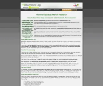 Hammertap.com(Learn how to sell on eBay effectively with HammerTap) Screenshot
