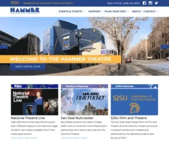 Hammertheatre.com(The Hammer Theatre) Screenshot