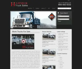 Hammertrucks.com(Hammer Truck Sales) Screenshot