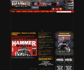 Hammerworld.hu(Metal & Hard Rock) Screenshot