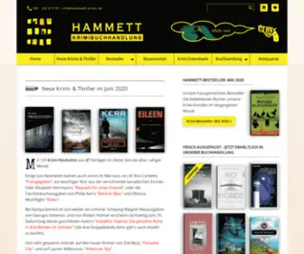 Hammett-Krimis.de(Jeden monat neu) Screenshot
