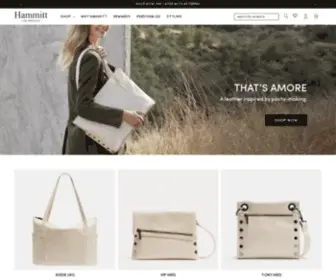 Hammitt.com(Designer Handbags) Screenshot