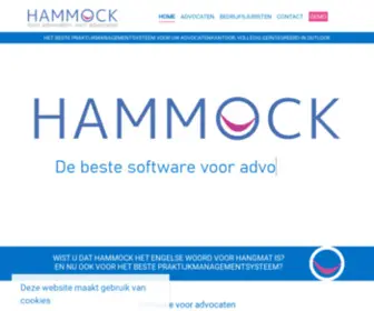 Hammock.nl(HAMMOCK software voor advocaten) Screenshot