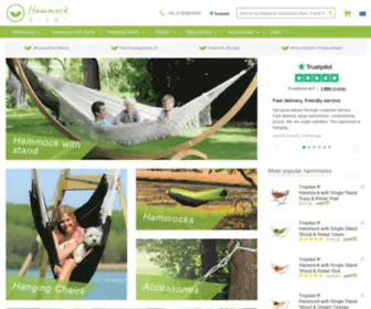 Hammockgiant.com(Types of Hammocks) Screenshot