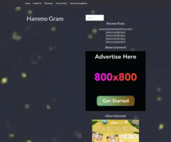 Hammogram.com(WordPress) Screenshot