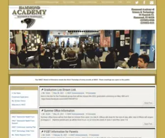 Hammondacademy.org(Hammond Academy of Science and Technology) Screenshot